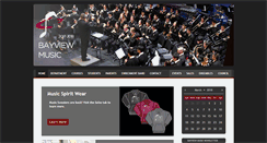 Desktop Screenshot of bayviewmusic.com